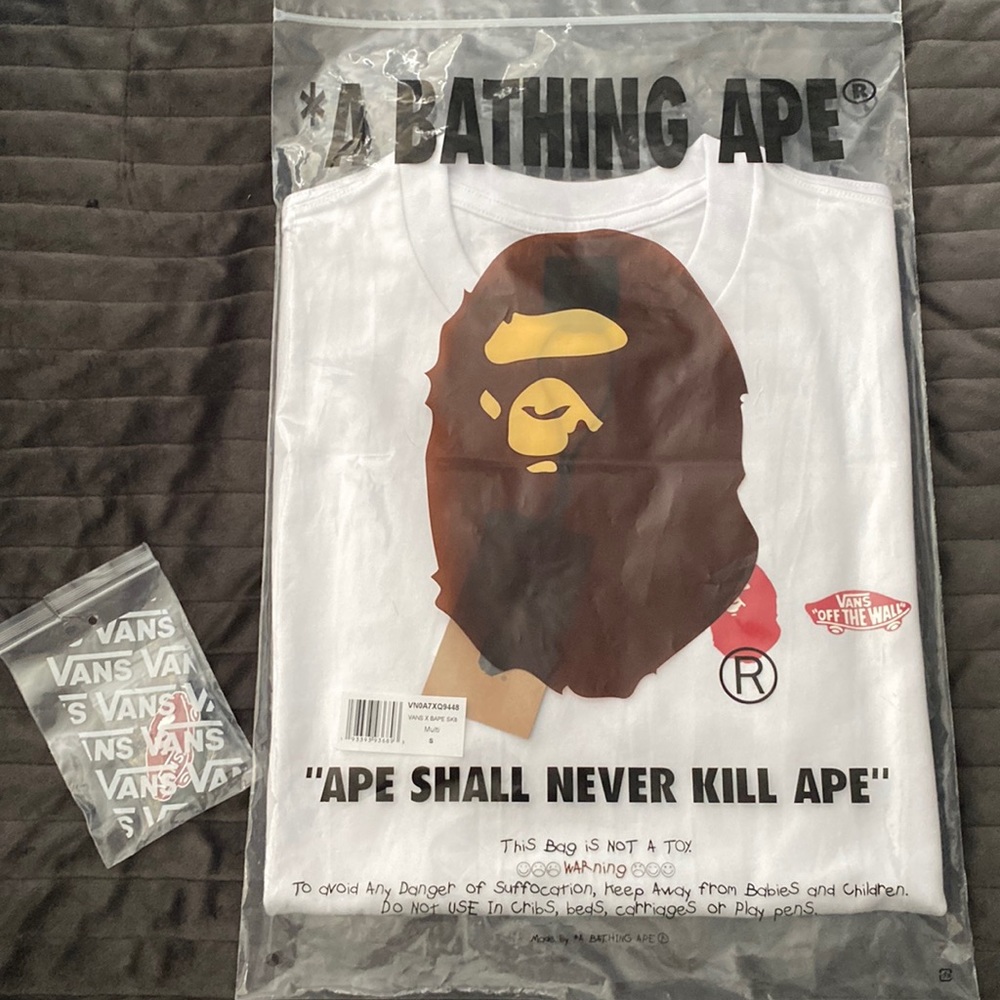 Bape Tee x Vans